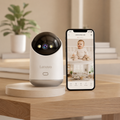 Lenovo Indoor Smart Cam 5MP (Cámara con Visión Nocturna a Color)