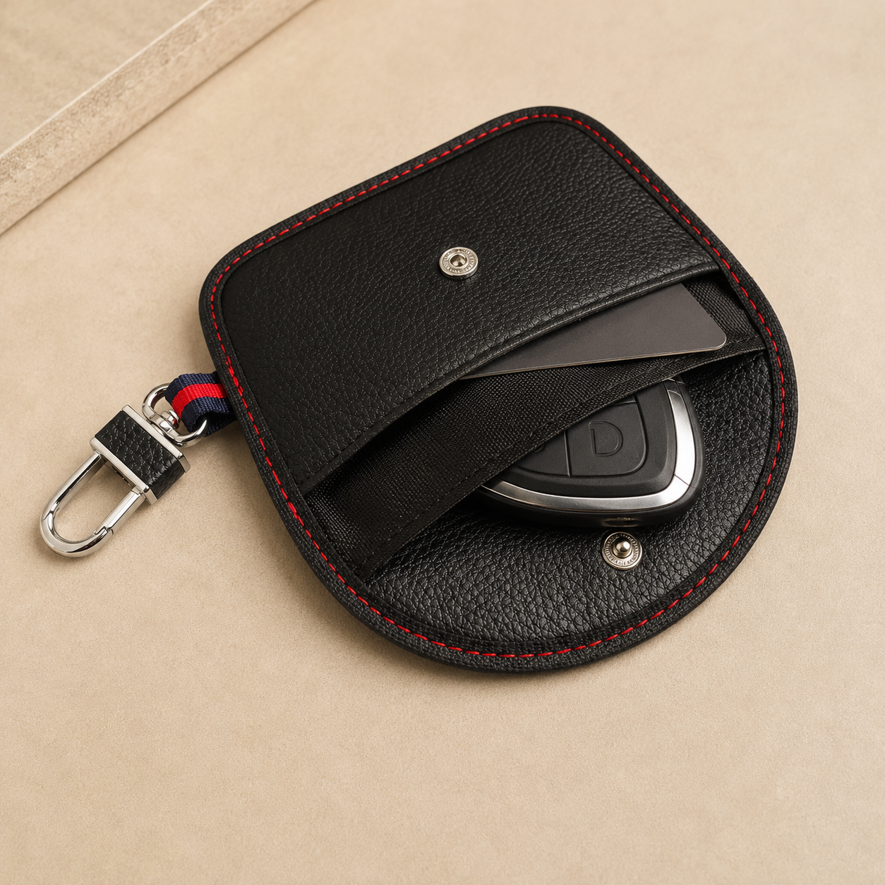 Funda bloqueadora de señal para llave de coche