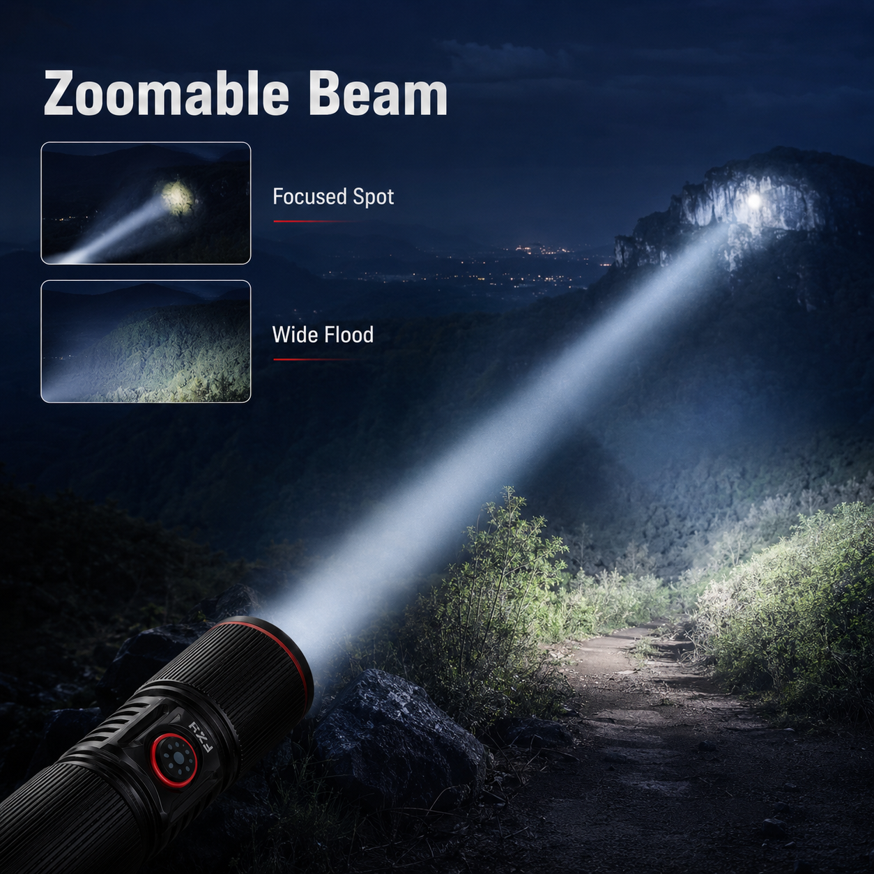 SafeLight™ – Linterna Recargable de Emergencia para Coche y Hogar