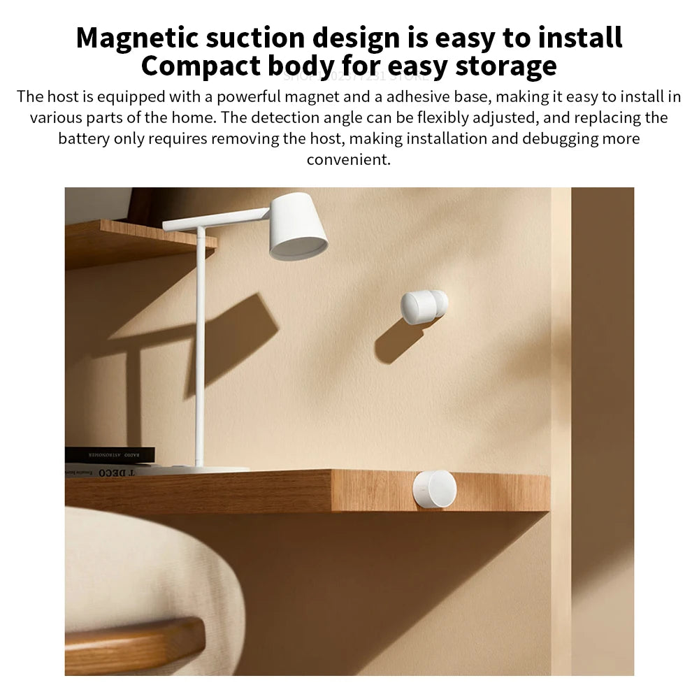 Xiaomi Mijia Human Presence Sensor Smart Wireless Home Connection Bluetooth 5.0 Body Motion Sensors For Mi Home App XMOSB01XS