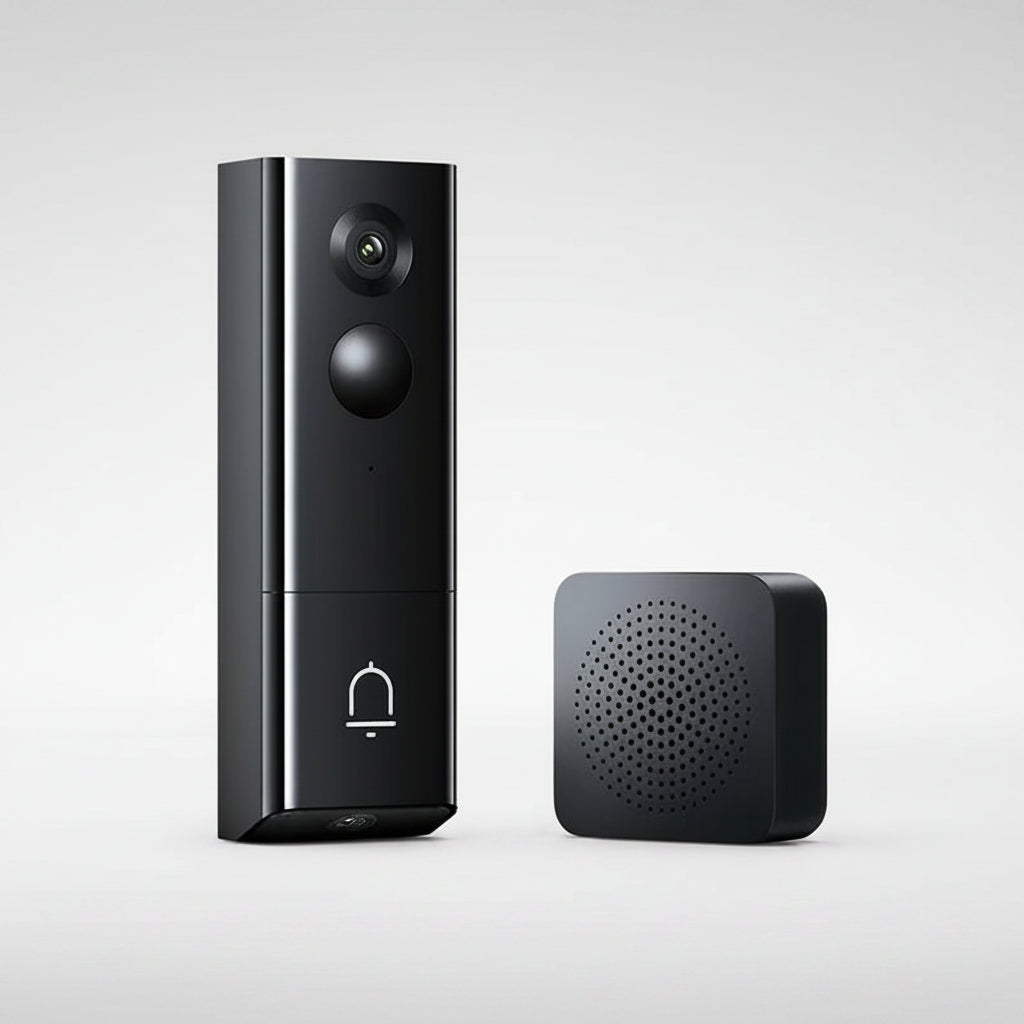 Xiaomi Smart Doorbell 4 Dual Cameras163° Ultra-Wide Angle AI Human Detection Long Battery Life IP65 Rating Infrared Night Vision