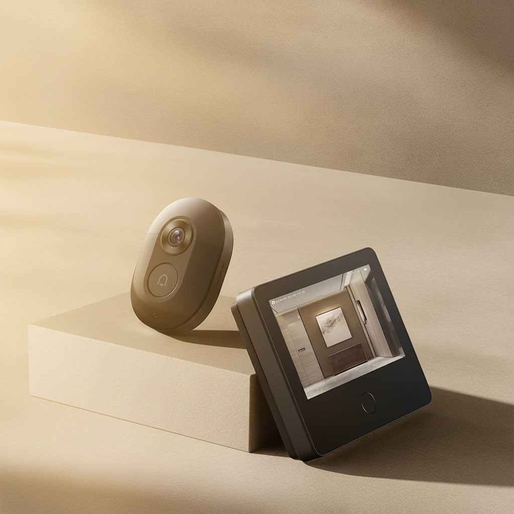 Xiaomi Smart Cat eye 2 WiFi Wireless Camera Video Peephole Doorbell 3MP HD Infrared Night Vision 180 Wide Nngle For Mi Home APP