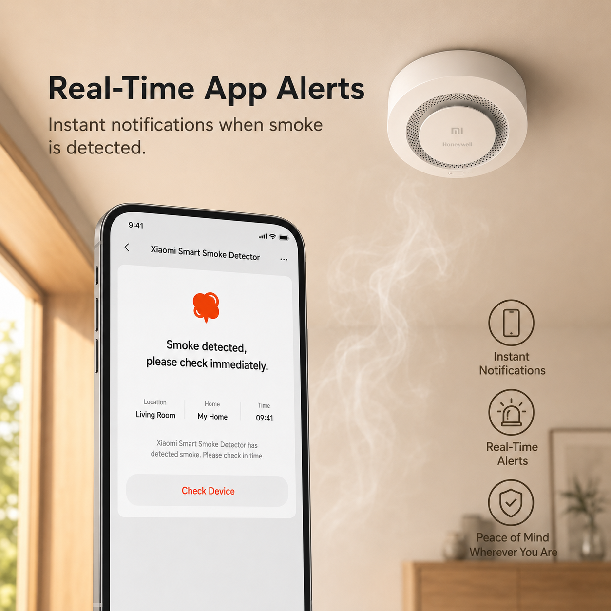 Xiaomi Honeywell Smart Smoke Alarm (Detector de Humo Inteligente)