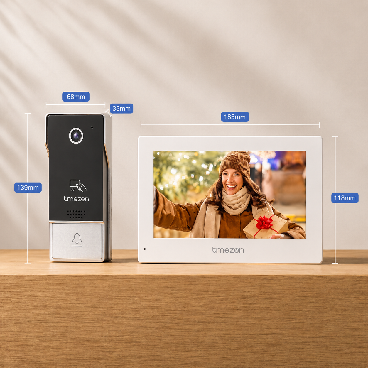 TMEZON Smart Intercom Pro (Sistema de Videoportero WiFi 7")